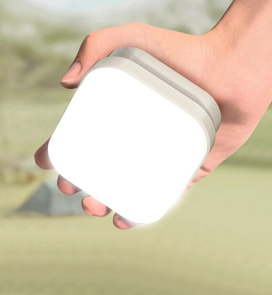 2-Pack LED Night & Emergency Lights - Mini Portable with 3 Modes for Home, Bedrooms, Power Outages & Backup, Outdoor Travel, Camping, Barbecue